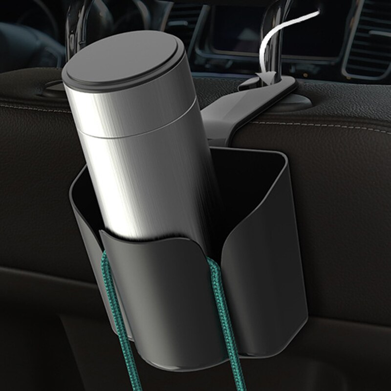 Portable Hanging Car Can Trash – Classic Black Premium Universal Traveling Portable Car Trash Can