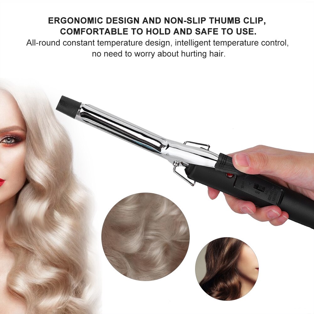 Prof elektrisk krøllejern salon konstant temperatur hårkrøller stylingværktøj hårkrøllemaskine ewha frisørsalon speciel hårkrølling