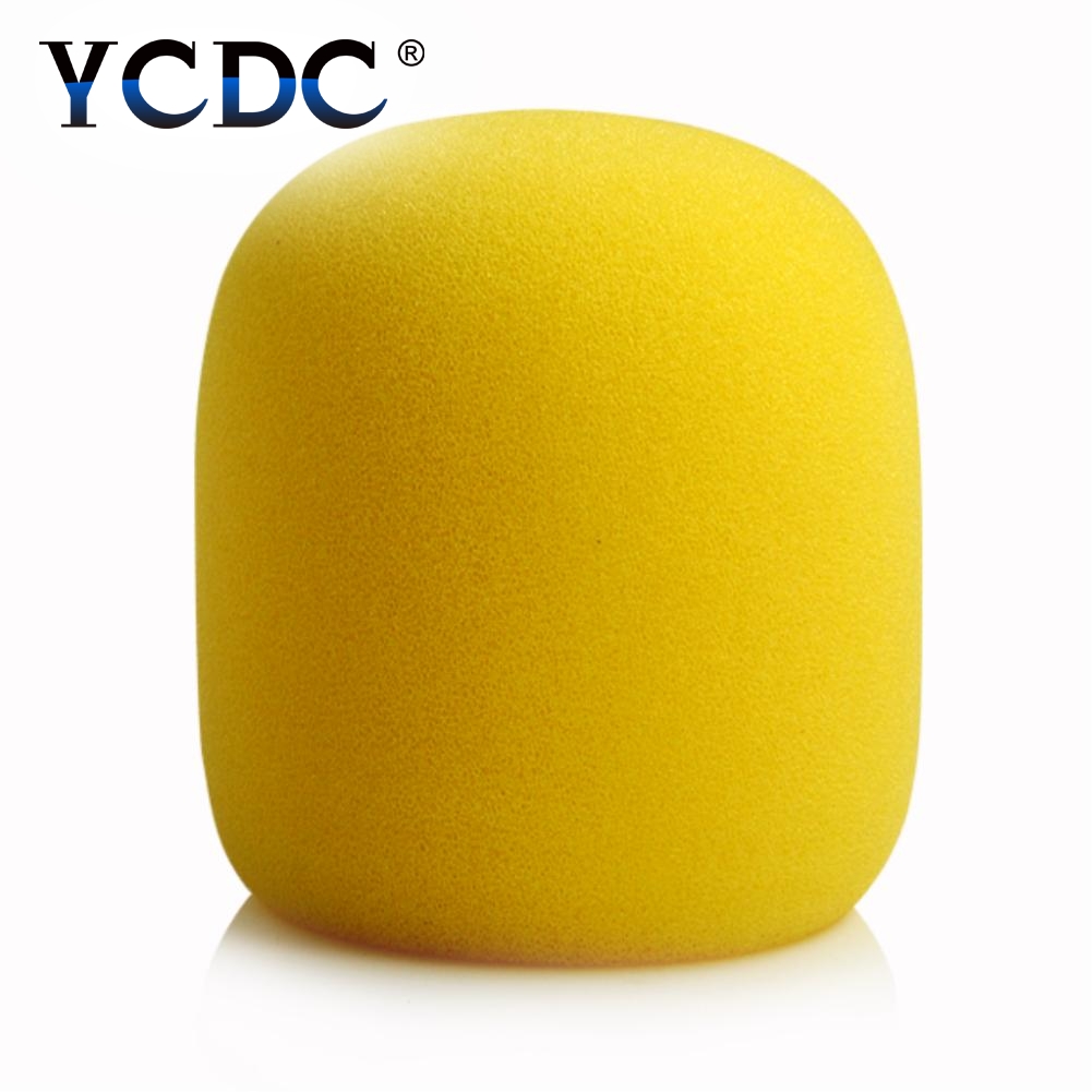 1PC Multi farbe Handheld Bühne Ball bilden Mikrofon-windschutz-schaum Mic Abdeckung Karaoke DJ 7X3,5 CM: EN9989