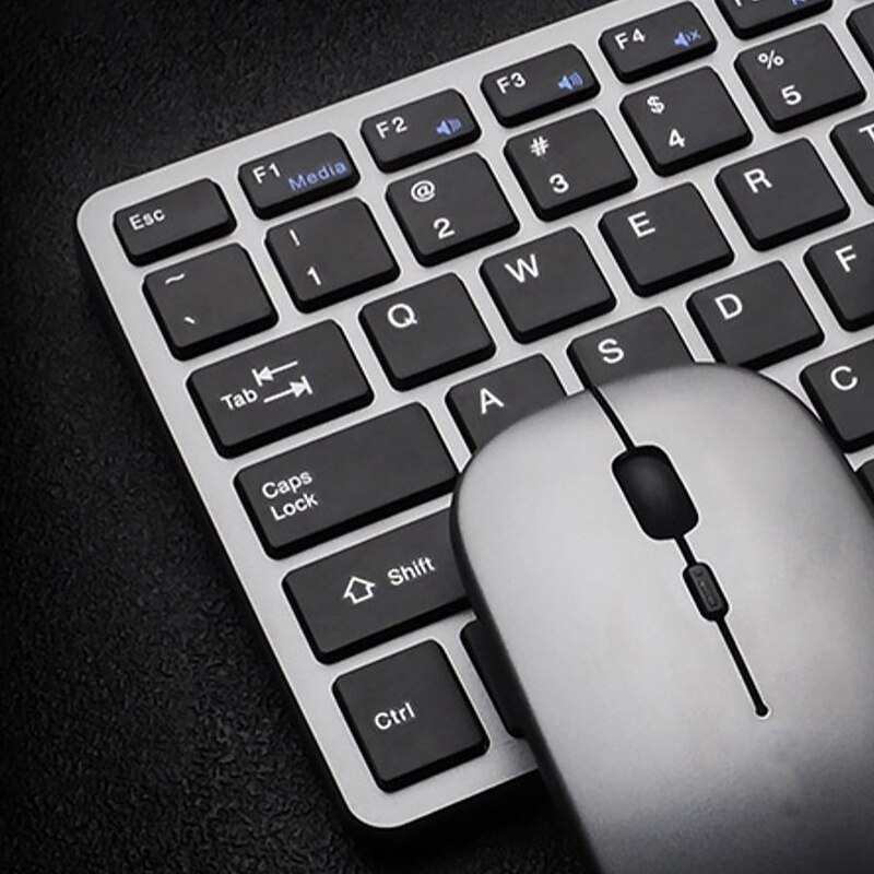 Wireless Charging Keyboard and Mouse Combination Charging Mouse Charging Keyboard Set for Laptop