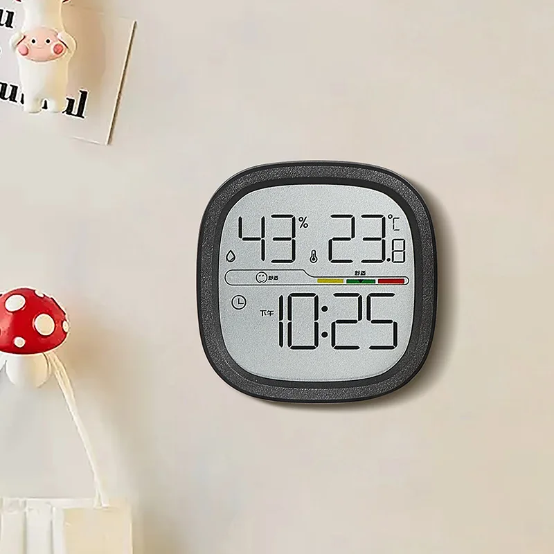 Reloj despertador Digital Xiaomi Youpin con de atracción magnética reloj LCD con temperatura de humedad para el hogar