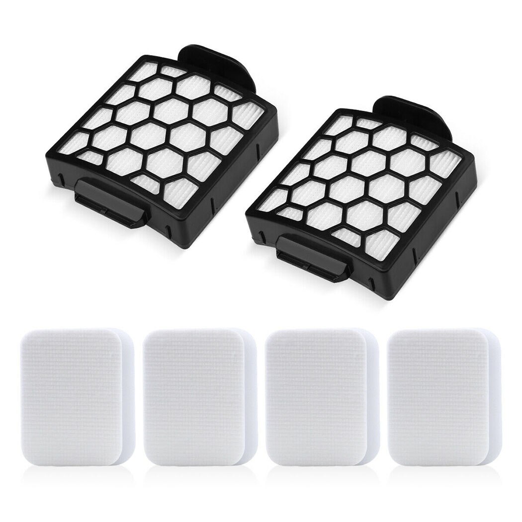 2 Filters + 4 Foam + 4 Felt Filters For Shark Navigator Pet Plus NV150 NV251 NV255 Filter Foam Replacement Vacuum Cleaner Part