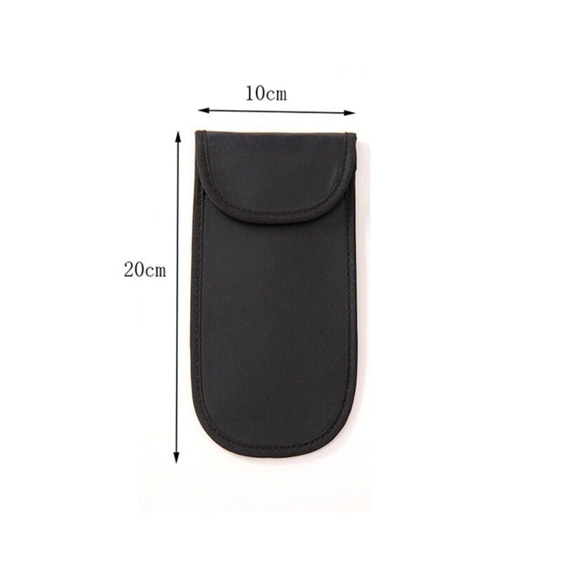 Faraday Autosleutel Rfid Signaal Blocker Tassen Fob Signaal Afscherming Pouch Case Mobiele Telefoon Credit Card Voor Privacy Bescherming BAG1023