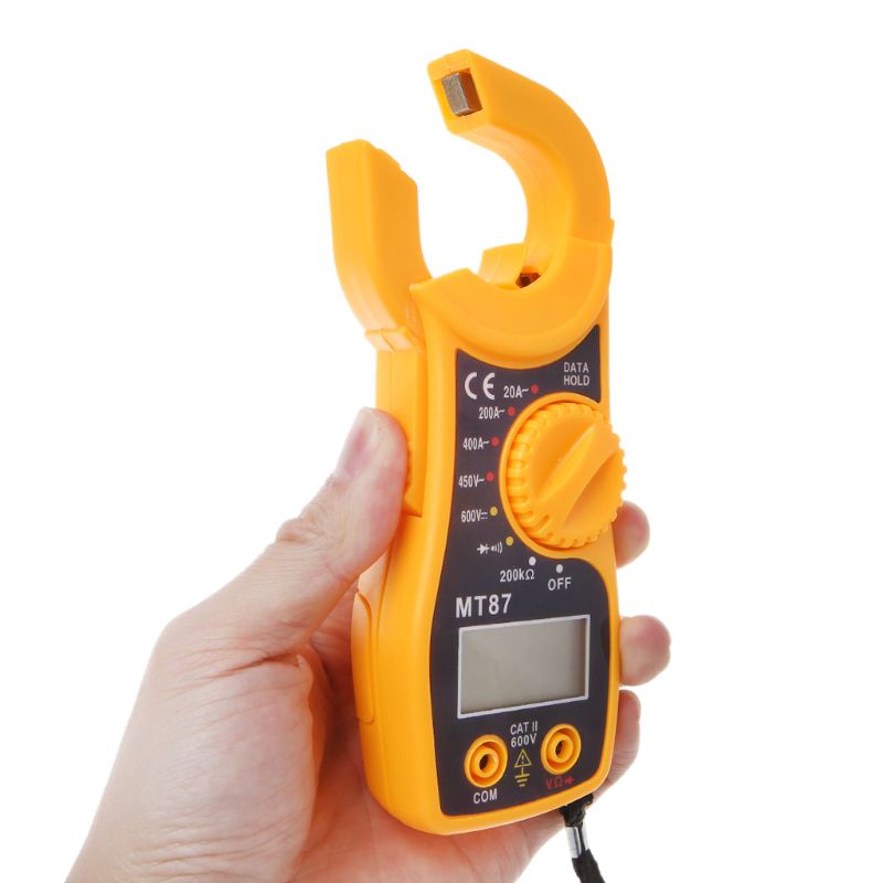 MT87 LCD Digital Clamp Meters Multimeter Measurement Tools AC/DC