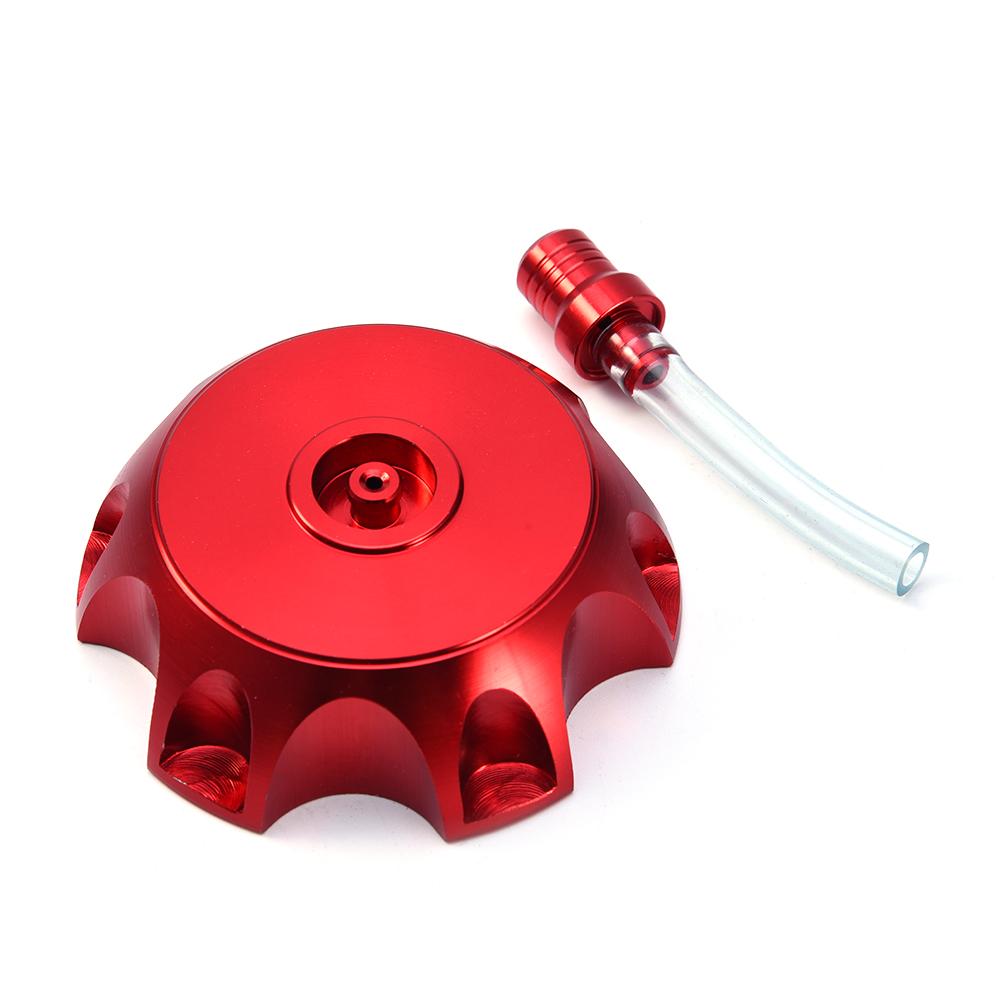 Verbeterde Motorcycle Cnc Aluminium Gas Brandstof Benzine Tank Cap Vervanging Deksel Universele Voor 90 110 125CC Dirt Bike Pit Pro atv