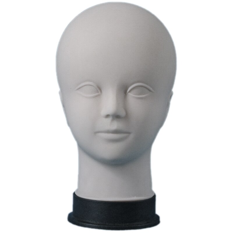 Kvindelig kosmetologi mannequin hoved til makeup praksis, træning dukke hoved frisør, mannequin hoved