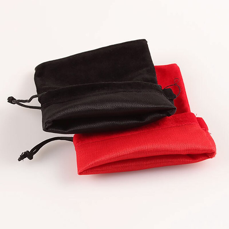 Blød klud brille taske vandtæt støvtæt solbrille etui unisex briller pose tilbehør ensfarvet