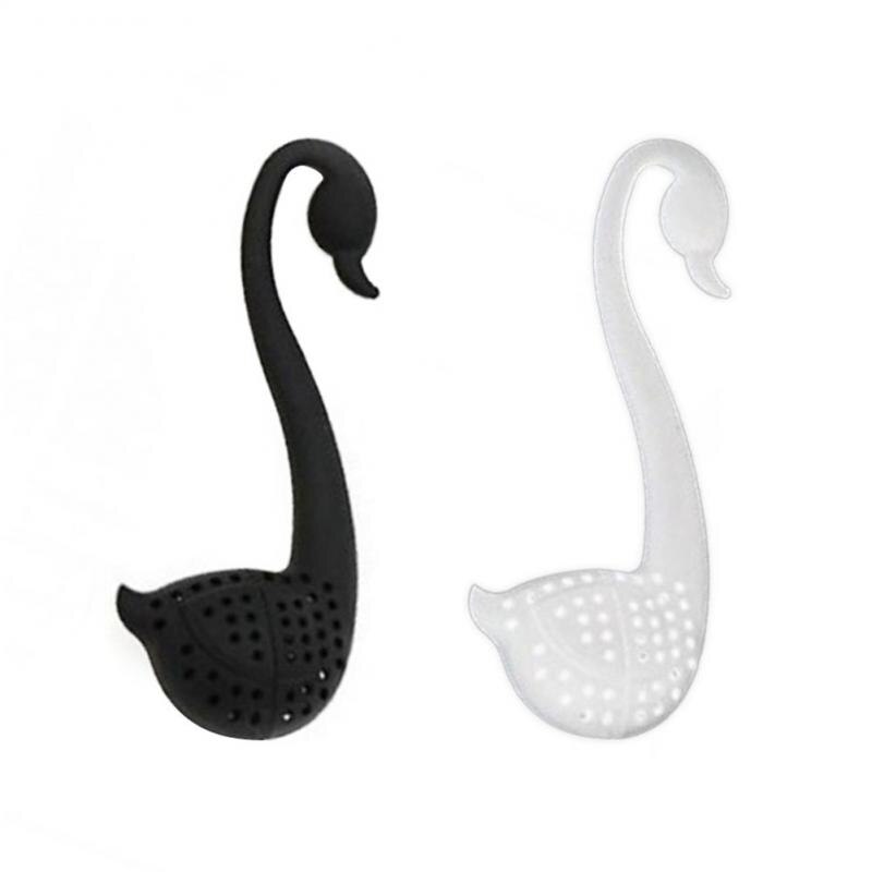 Home Plastic Swan Tea Infuser Portable Swan Tea Strainers Odorless Teaware Kitchen Accessories