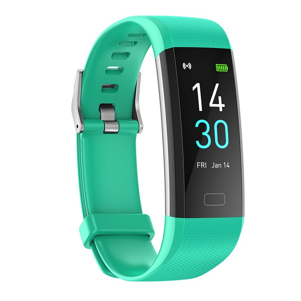 Runmifit S5 Smartwatch saluto Banda tenere sotto controllo Smartwatches Nero accorto Vigilanza di Forma Fisica Traker Impermeabile Senza Fili androide Ios: verde