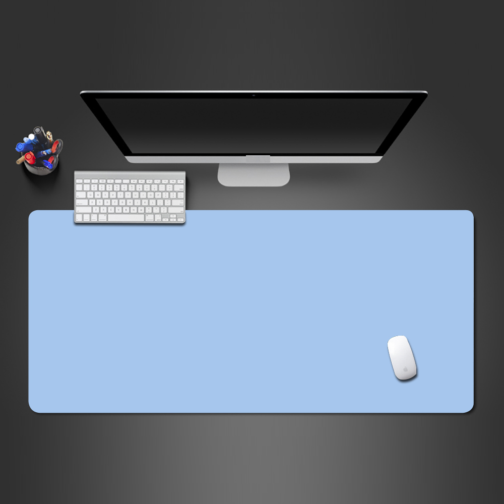 All Black Mouse Pad Water Proof Gaming Accessories Mause Ped 40x45 40x90CM Computer Desks Table Cushion Office Carpet Playmat: XS / APRICOT