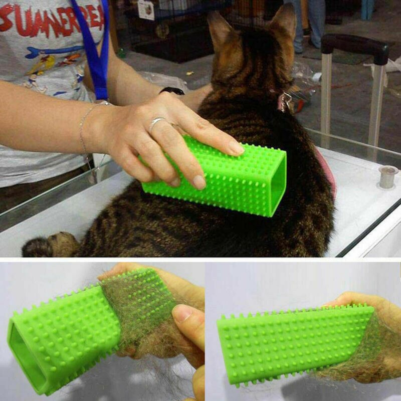 Brosse de nettoyage de canapé en Silicone, 1 pièce, en caoutchouc creux, pour animal de compagnie, chien, chat, voitures, meubles, tapis, vêtements