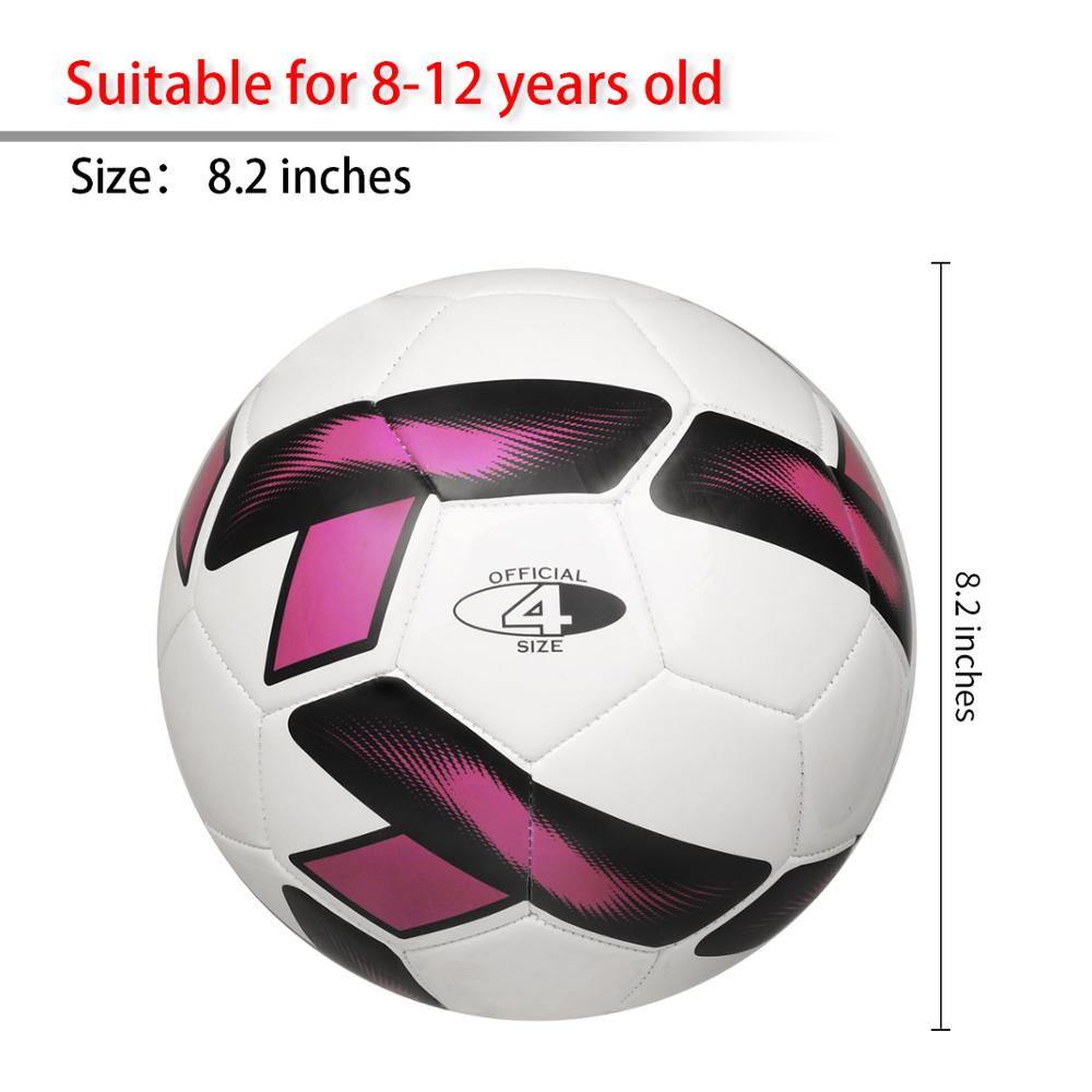 Soccer Ball Practice Traditional Soccer Balls for Kids Youth Adults Training Practice Soccer Balls YANODO Sizes 4 football: bo wen fen