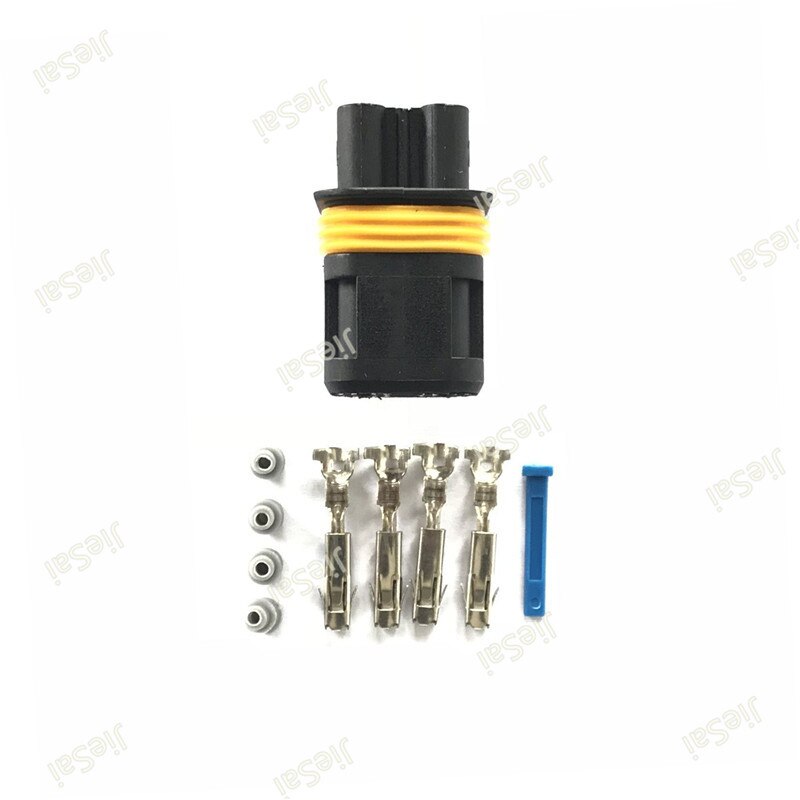 4 Pin Female Automotive Connector Wire Harness Waterproof Connector