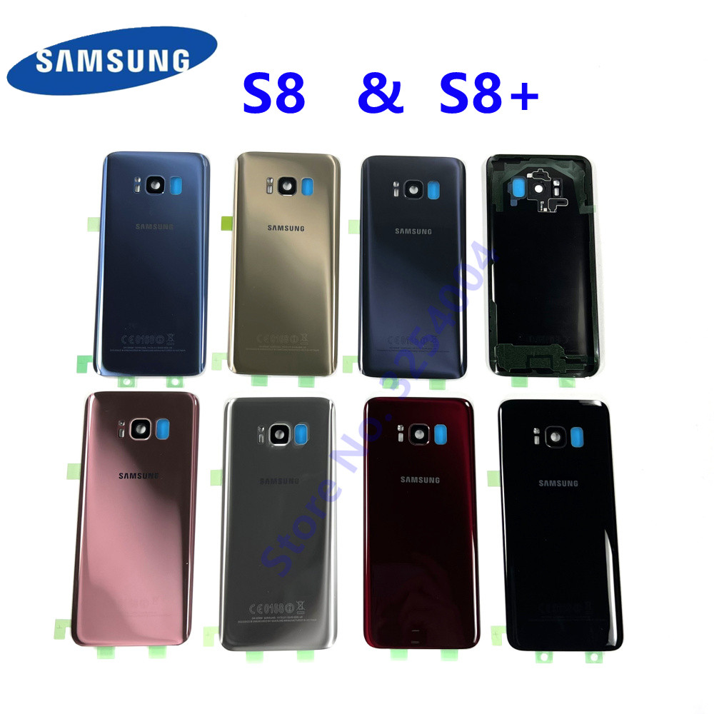 S8 vetro posteriore per Samsung Galaxy S8 G950 G950F/FD coperchio vetro batteria pannello posteriore S8 Plus S8 + G955 G955F custodia porta posteriore