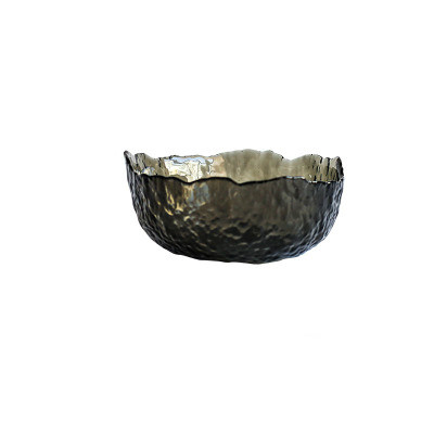 Gläserne Dessertschale Mit Perlenrand – Transparent, Elegant, Spülmaschinenfest