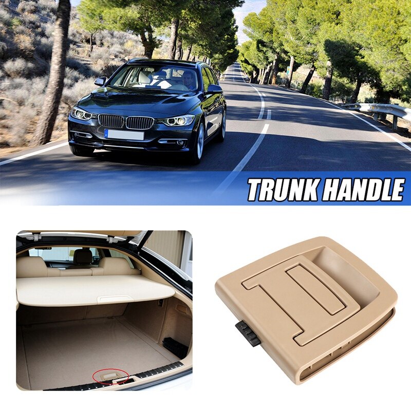 Car Rear Trunk Mat Handle Trunk Tail Cover Bottom Plate Handle for BMW-E70 X5 E71 X6 51479120283