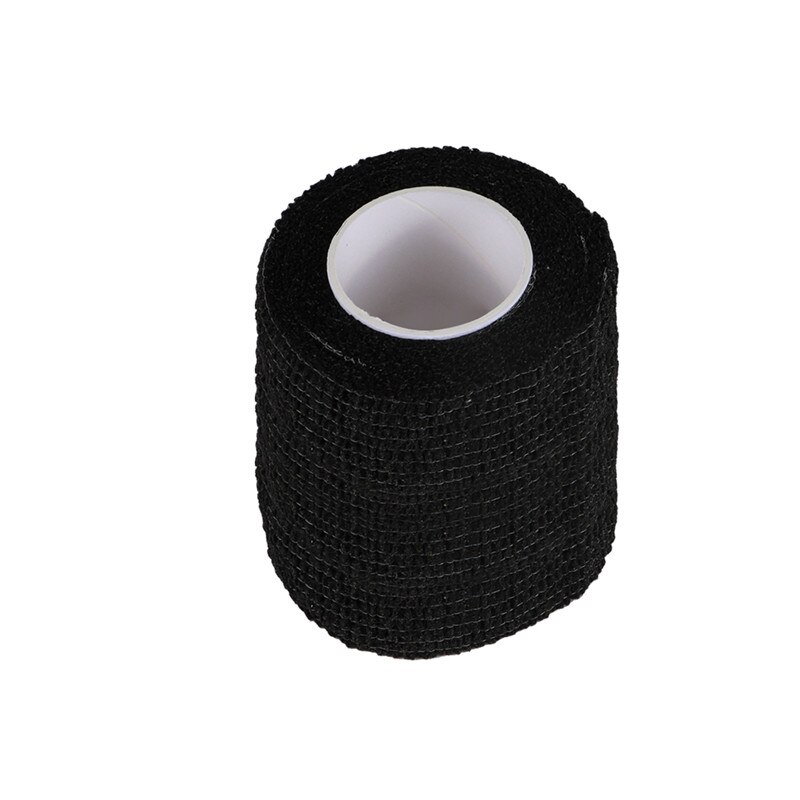 Sport Zelfklevend Tape Hansaplast Adhesive Wrap Samenhangend Bandages Ehbo Tape Huisdier Tape 5Cm * 4.5M: Black