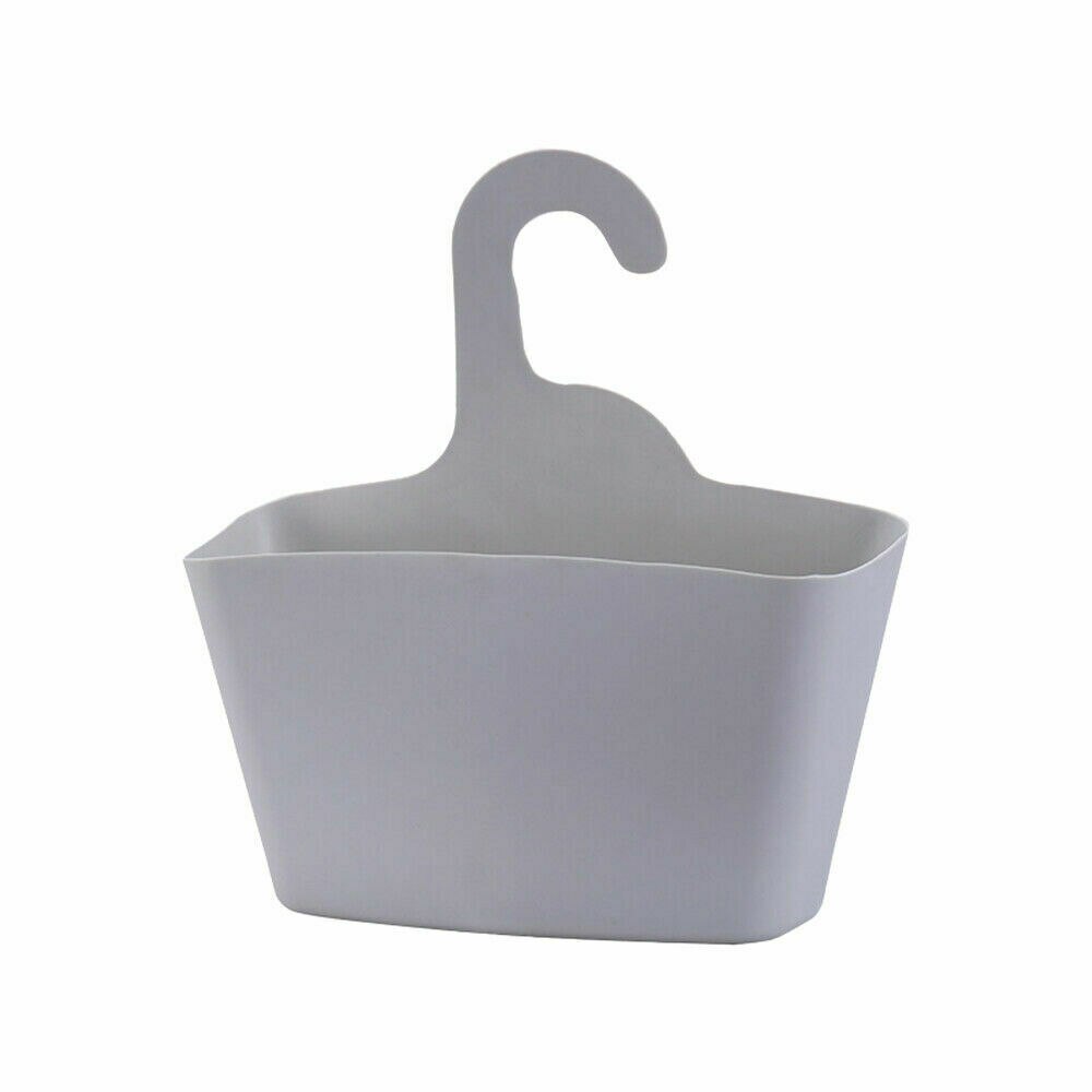 1 sztuk plastikowe wielowarstwowe wiszące koszyk strąk prysznic kosz łazienkowy organizator stojaki dormitorium koszyk na rozmaitości koszyk strąk prysznic: szary