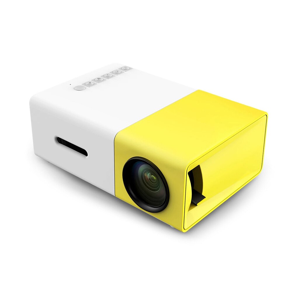 YG300 1080P Thuis Mini Projector 320X240P Ondersteuning Av Usb Sd Hdmi-Compatibel interface Voor Kids Play Onderwijs