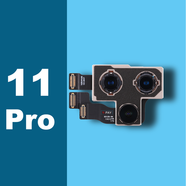 Original rear camera for iphone 7 8 x xr xs max 11pro 12 pro large rear camera flexible cable replacement for iphone x camera