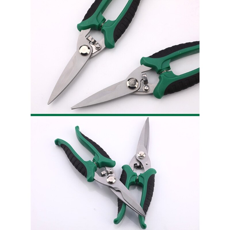 Multi-Purpose Electrician Scissors Stripping Wire Cut Tools Electrical Wire Cut