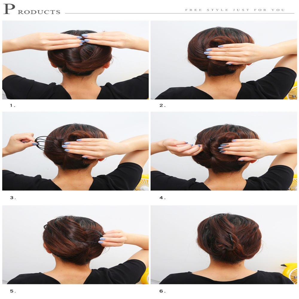 Pinza para cabello de estilo serpenteado para mujer, palo para hacer moños, herramientas de trenzado de cabello DIY, accesorios para el cabello, peinado trenzado