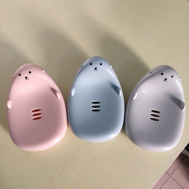 Słodki kreskówka kształt zwierząt mydelniczka odpływ łazienkowy mydelniczka dzieci zakochują się w kąpieli kuchnia akcesoria łazienkowe