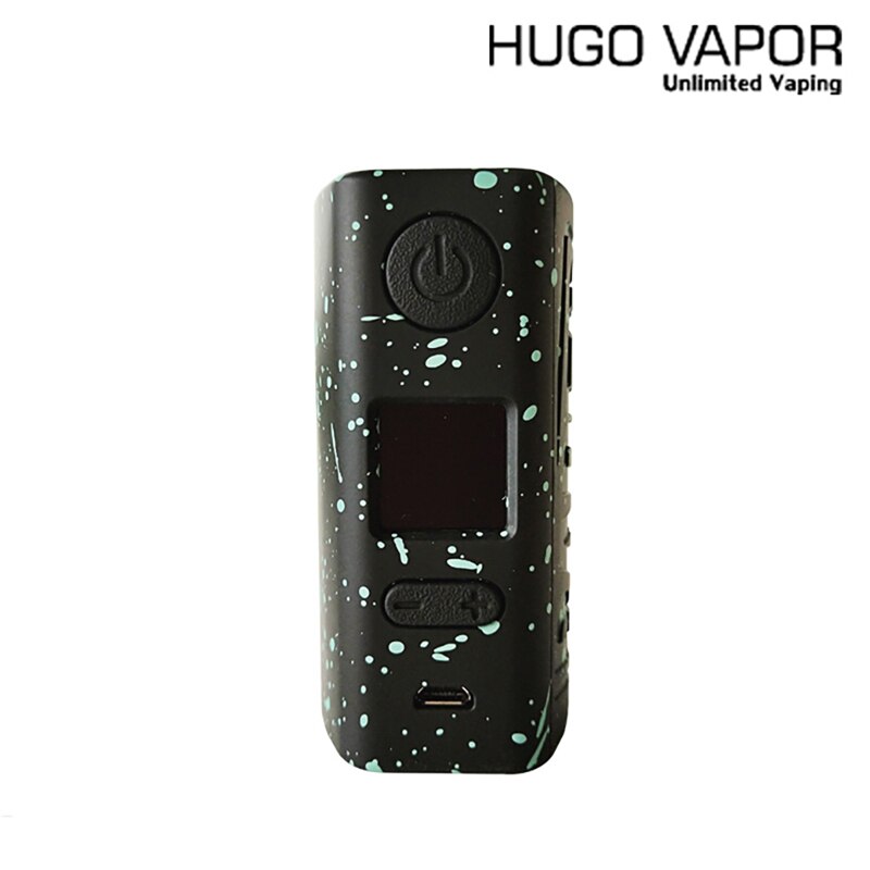 Hugo Vapor Rader Eco 200W Box Mod Powered by Dual 18650 Batteries 0.96"inch Square OLED Screen Diaplays vape mods 100% Original: 8