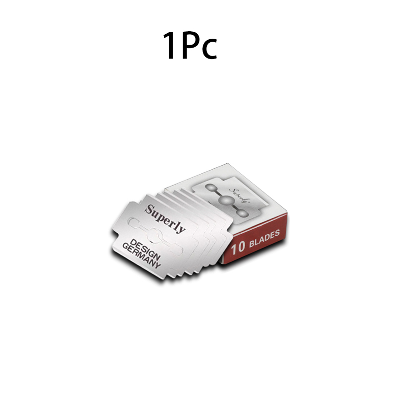 1/2/3/4sets Stainless Steel Replacement Blades For Skin Callus Foot Hard Remover Foot Care Pedicure Machine Foot Remover Hand: WHITE