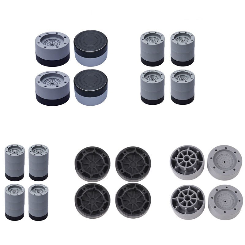 4 Stuks Voet Pads Wasmachine Anti Trillingen Wasmachine Voeten Pad Anti Slip Rubberen Voet Pad Voor Wasmachines En drogers