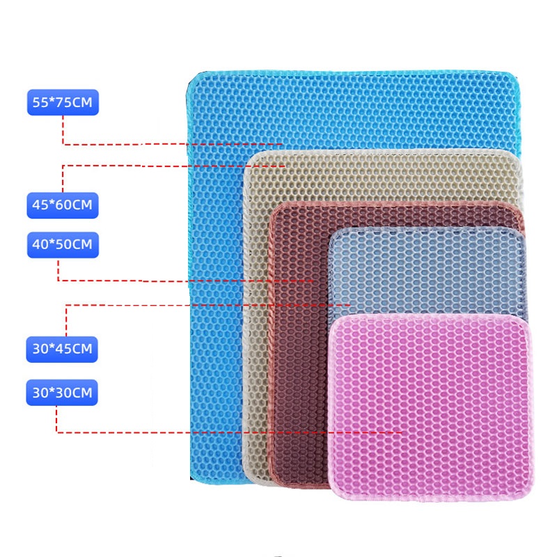 Mata strąk kuwetę dla kota, mata robić piaskownicy, mata strąk taca dla kota, mata strąk kuwetę dla zwierząt, mata strąk piaskownicę dla kota MSCZ04