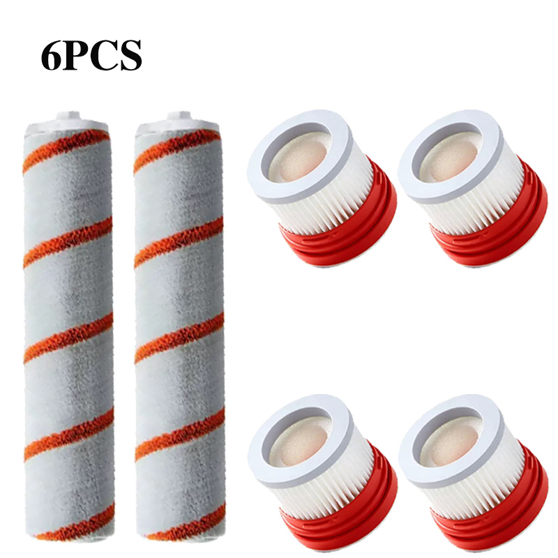 per Xiaomi Dreame V8 V9 V9B V9P XR V10 V11 Aspirapolvere portatile senza fili Spazzola principale Accessori filtro HEPA: esercito verde