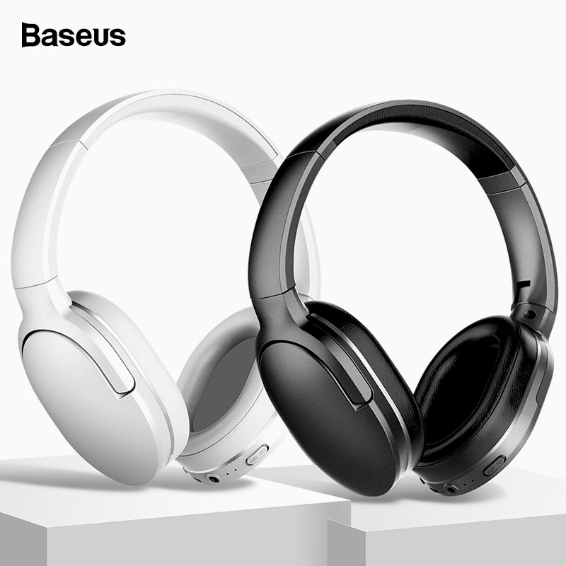 Baseus D02 Bluetooth Hoofdtelefoon Opvouwbaar Bluetooth Headset Wireless Headphones Draagbare Bluetooth Oortelefoon Met Microfoon Voor Telefoon