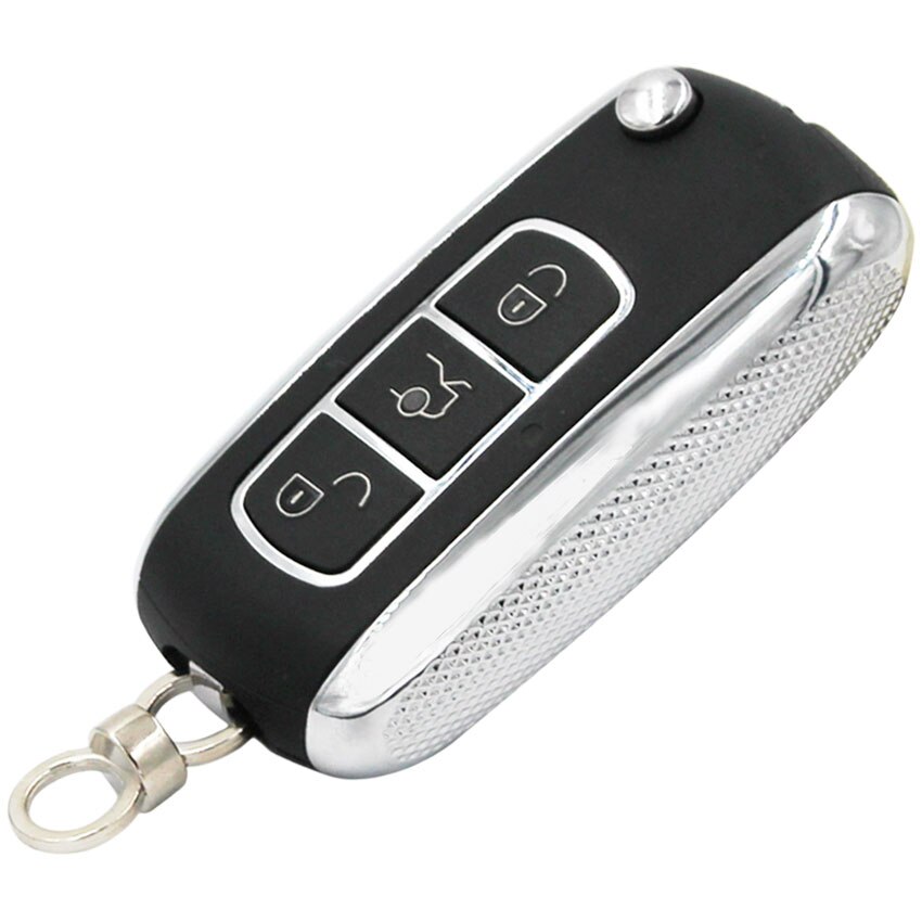 2 botón actualizado plegable, abatible remoto llave de coche 433MHz ID40 Chip P/N: 93286048 para Opel HU46 / HU100 / HU43 / YM28 hoja sin cortar