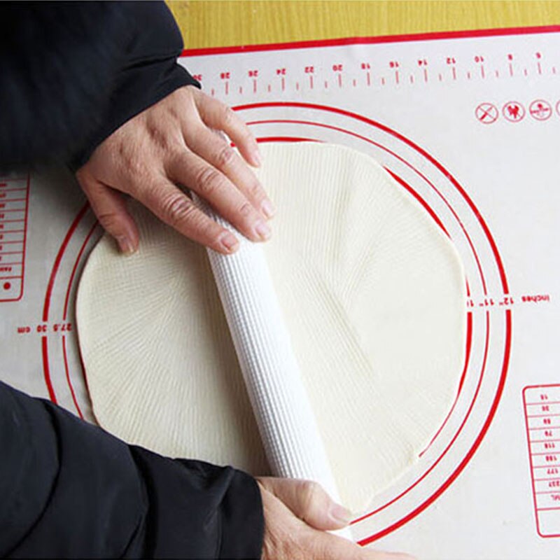 Tarttumaton silikoni leivinmatto taikina taikina taikina kokkare pizzakoneen tyynyt leivonnaiset rullaleivinmatto matot keittiötarvikkeet