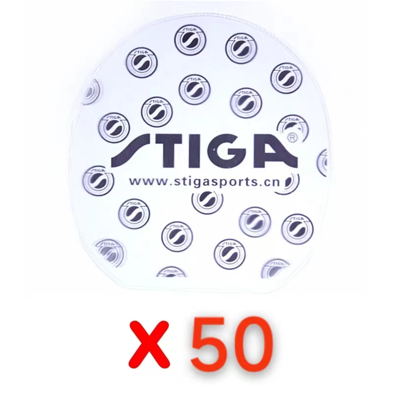 10 20 30 50Pcs Table Tennis Protective Film (Unsticky Type) Ping Pong Bat Rubber Protector: NAVY
