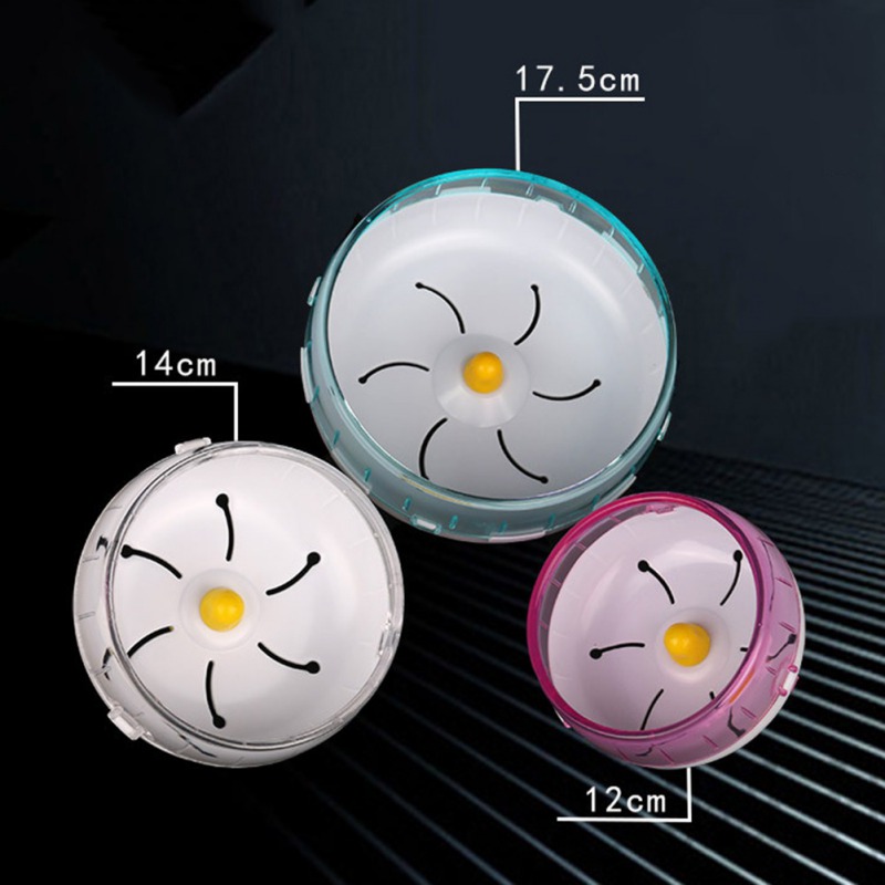 Hamster Exercise Wheel Quiet Spinner Guinea Pig Running Round Wheels Cage Sports Accessories For Small Animal Pet Toy