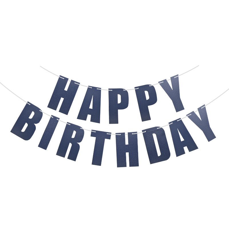 Happy Birthday Balloon Set Balloons Garland Hanging Banner Bunting for Kids Birthday Baby Shower Anniversary Party Decoration: B09