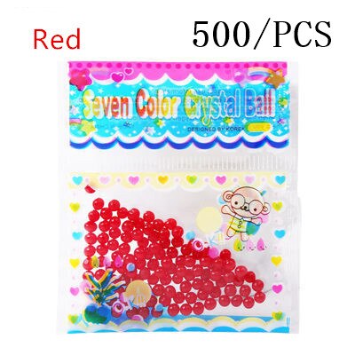 100/500Pcs/bag Shooting Supplies Color Water Absorption Beads Bullet Non Toxic and Tasteless, Clean and Environmental Protection: 98 (500pcs 1Bag)