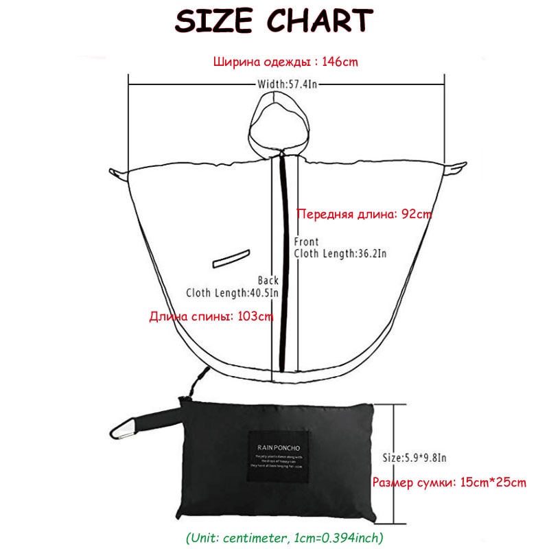 Dames Vrouwen Mannen Draagbare All Weather Waterdicht Polyester Fiets Poncho Regenjas Voor Volwassenen