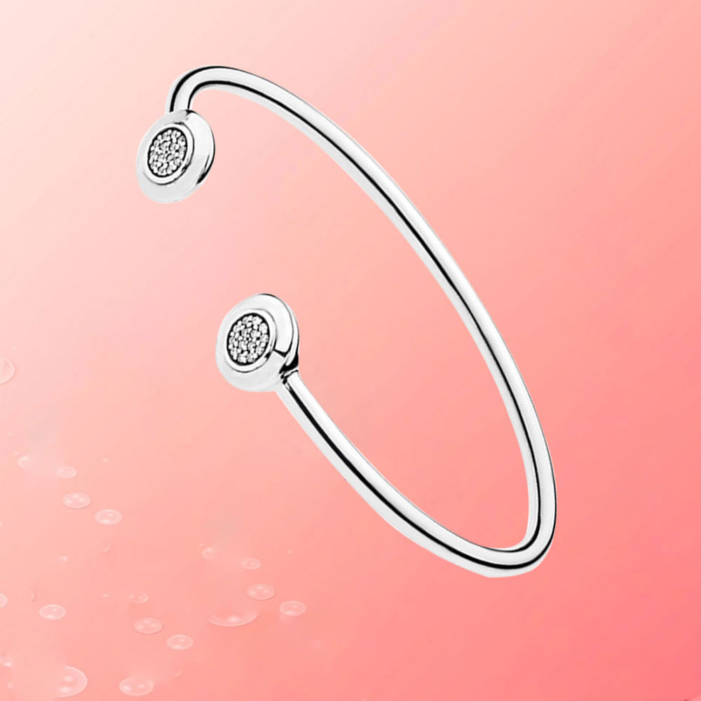 100% sterlina d'argento Pendenti E Ciondoli & Braccialetto Del Braccialetto Europa di Marca originale Adatto per Le Donne di Indossare Gioelleria Raffinata E Alla Moda Fai Da Te