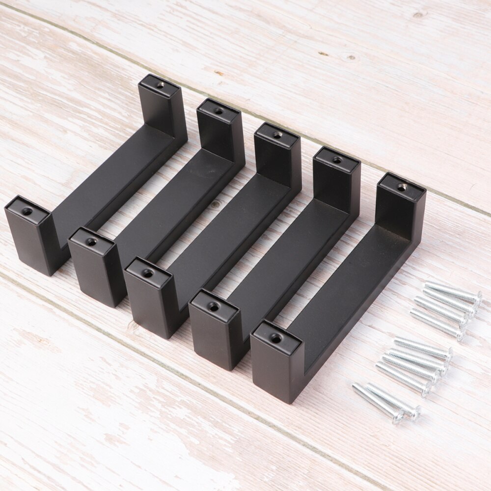 5pcs Stainless Steel Furniture Cabinet Handles Drawer Pulls Cupboard Door Knobs for Kitchen Home (96mm)