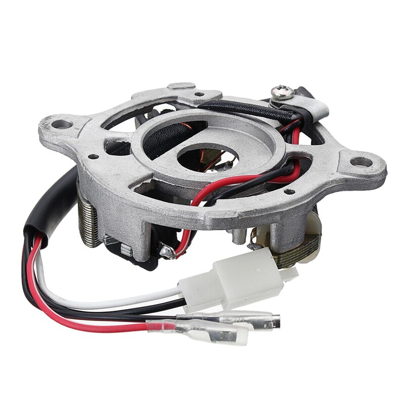 Motorfiets Kabelboom Contactslot Cdi Unit Remhendel Coil Stator Assembly Kit Voor Yamaha PW50
