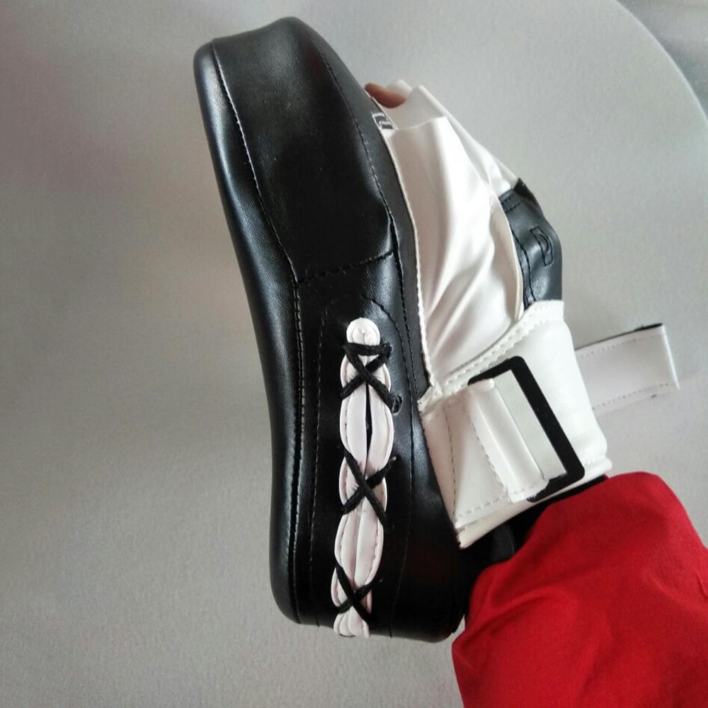 martial thai sparke pute sett svart karate opplæring mitt fokus slag pads sparring boksing poser