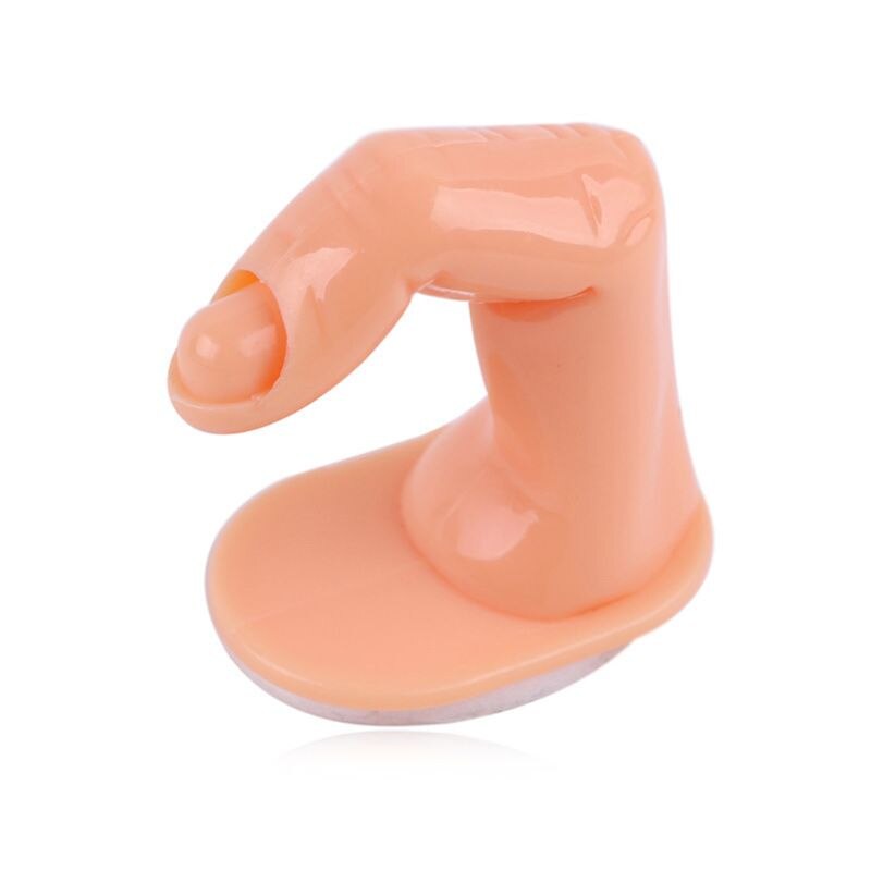 Plastic Praktijk Nep Vinger Nail Art Model Vinger Hulpmiddel: B
