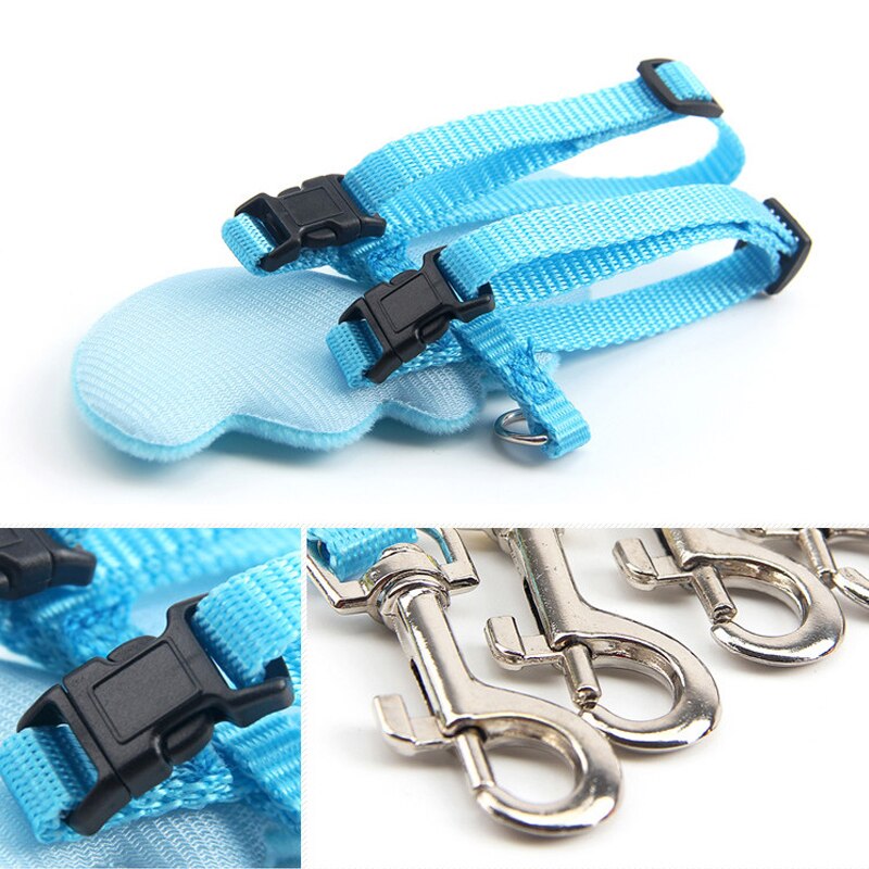 Huisdier Konijn Harness Leash Voor Zachte Nylon, Hardlopen, Wandelen Joggen Harnas Leash Voor Bunny, Kat, kitten En Andere Kleine Huisdier Dieren