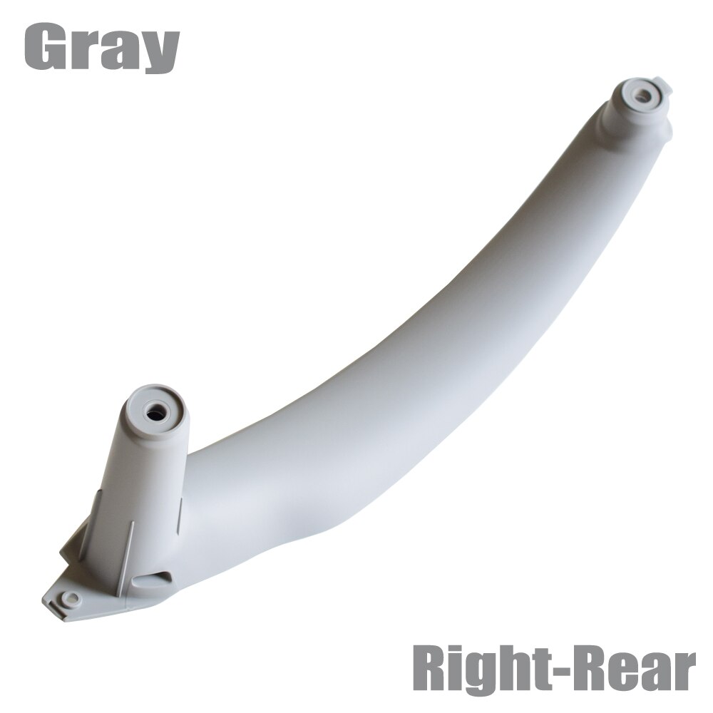 Auto Armlehne Innen Tür Griff Inneren Tafel ziehen trimmen Abdeckung LHD Für BMW X5 E70 30d 30si 35d 4X6 E71 30dx 35ix 06-14 51416975777: grau-Rechts-Rückseite
