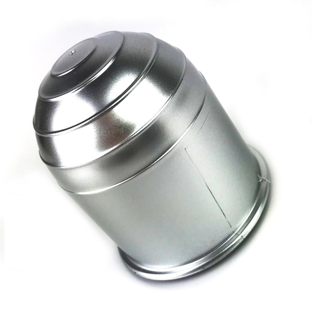 50mm bildele til køretøjer hitch cover krom plast anhængertræk kuglekasse beskytter galvaniseret plast