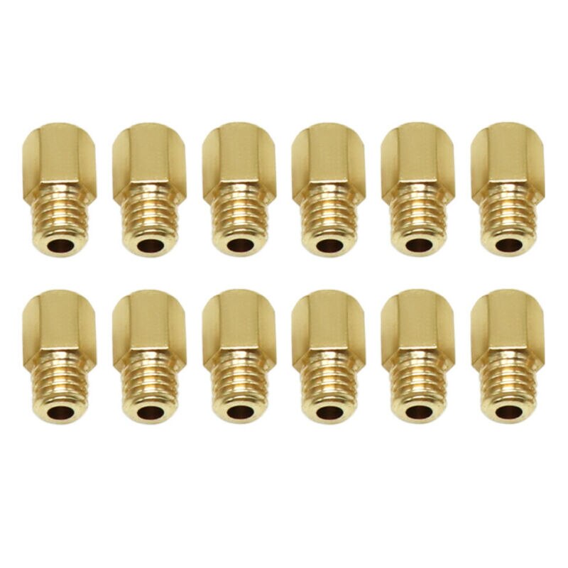 12 st / set förgasarhuvudstråle för mikuni vm tm carb  #210,#220,#230,#240,#250,#260,#270,#280,#290,#300,#310,#320 motorcykel