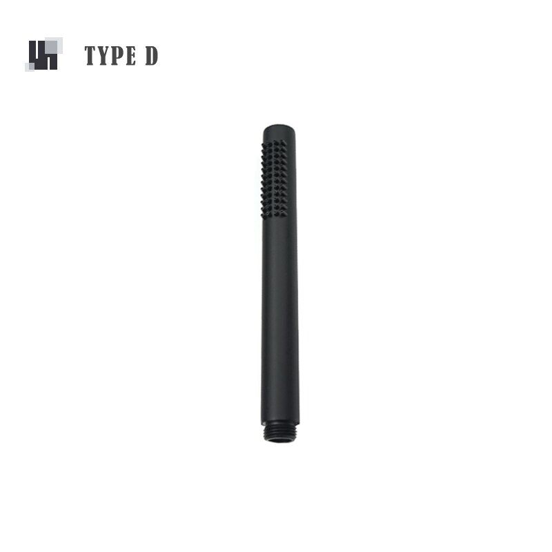 Brass Hand Shower Matte Black Hand Held Shower Set with Holder and Hose Wall Mounted Hand Hold Shower Head: D Hand Shower only